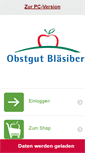 Mobile Screenshot of blaesiberg-shop.de